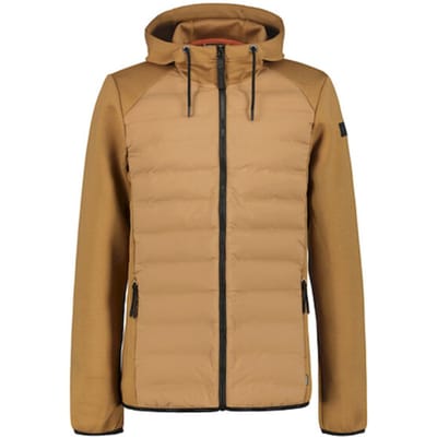 ICEPEAK - Aikera - Fleece sweater met rits heren - Bruin