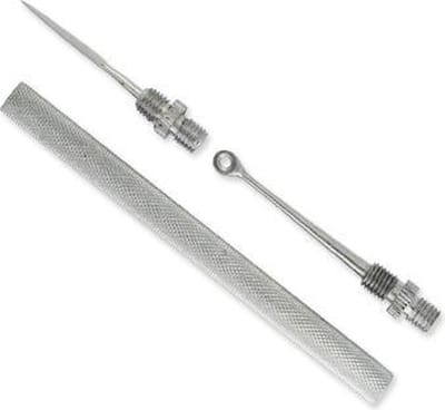 Rojafit - Professioneel - Beautysalon - Dubbelinstrument - Comedonenbehandeling - Precisielancet & Lus - RVS