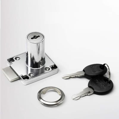 Allecto - Zinc Alloy Cam Lock met 2 Sleutels - Veiligheidsdeur- en