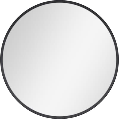 Spiegel Nimiko  zwart 50 cm rond