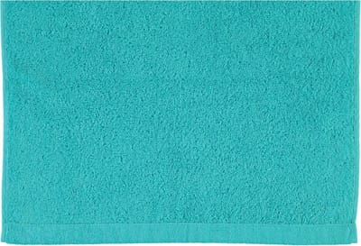 Cawö Lifestyle Uni Washandje turquoise 16x22