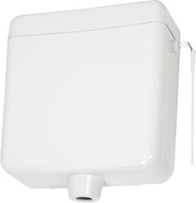 Plieger Maas Hooghangend Reservoir - Single Flush - Wit - Stortbak (6/9 liter instelbaar)