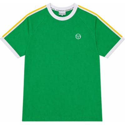 T-shirt Korte Mouw Sergio Tacchini Pino Ringer T-Shirt Fern Green/White