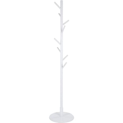 Gemonteerde Houten Jas Hoed Standaard Boom Jas Kleding Verticaal Hanger Rek 8 Haken