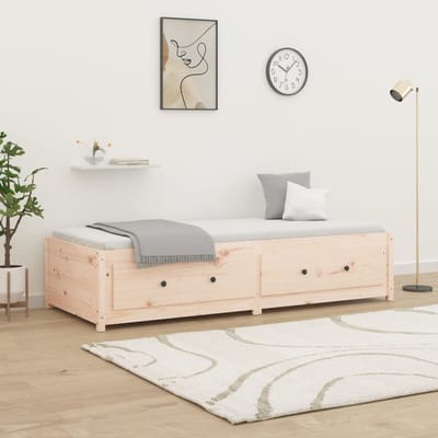 vidaXL - Slaapbank - zonder - matras - 80x200 - cm - massief - grenenhout