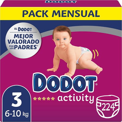 Babyluiers maat 3 - Babybroekjes - Droog Blijven - Robuuste Pasvorm - 224 stuks - Kleurrijk