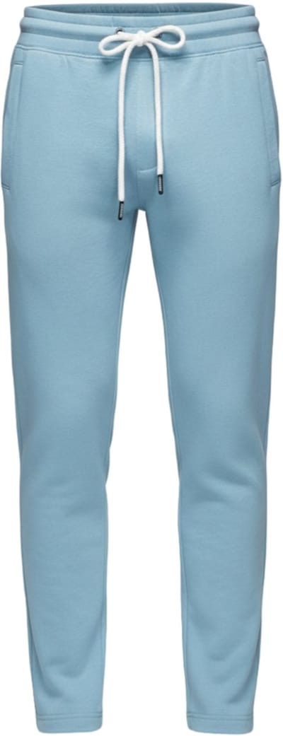 OMBRE Broek - Slim Fit - Katoen - Trekkoord Denimblauw S