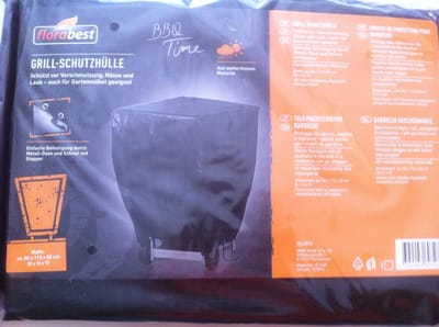 Florabest BBQ hoes - Barbecue beschermhoes - Weerbestendig - 80x112x55cm - Zwart