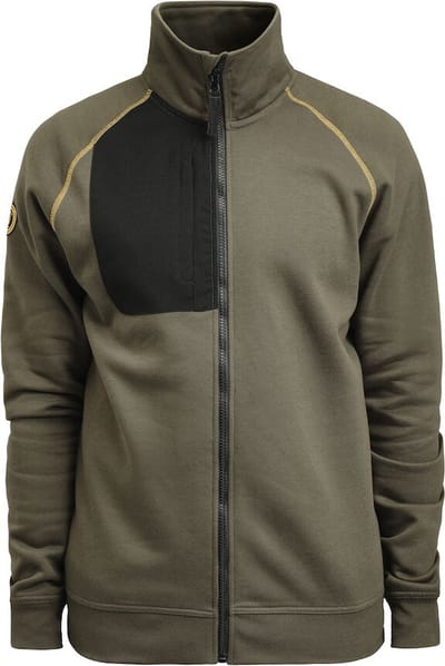 Jobman 5141 Sweatshirt Full-Zip 65514195 - Olijfgroen - XS