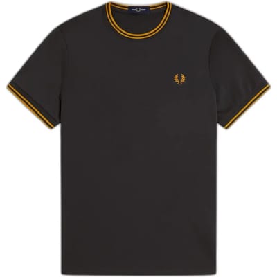 Fred Perry Twin tipped t-shirt - anchor grey golden