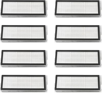 Dailygoods - 8 Stuks HEPA Filters Vervanging voor Stofzuiger