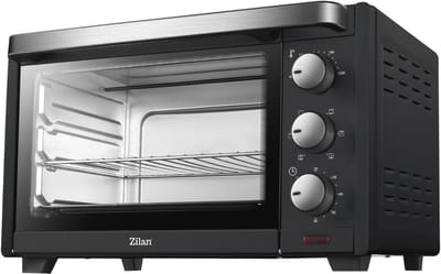 Elektrische convectieoven met binnenlamp en dubbele beglazing - 19 liter