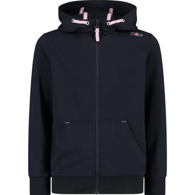 CMP Fleecejacke Kinderen met Kapuze - Blauwe Comfort Fit