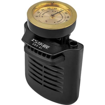 Humidificateur de guitare universel, hygromètre Portable ABS + matériau métallique pour guitare Folk, guitare classique noir