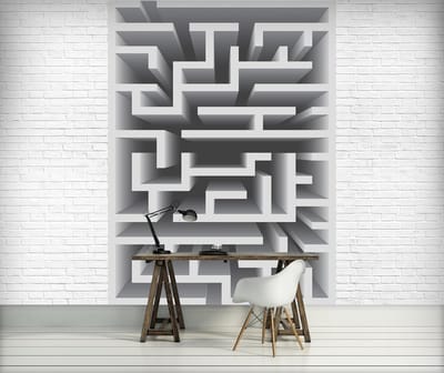 Abstract Pattern Modern Photo Wallcovering
