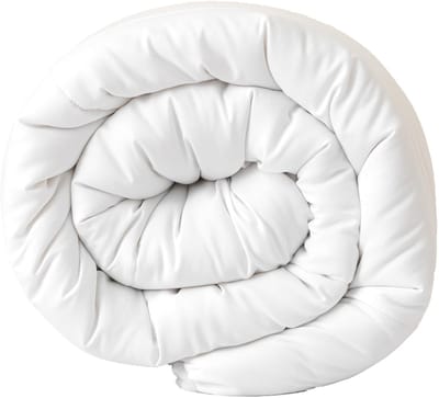 Unyqoos® Comfortabel en Veelzijdig Dekbed voor het Hele Jaar met Microvezelvulling, 135 x 200 cm, Wit
