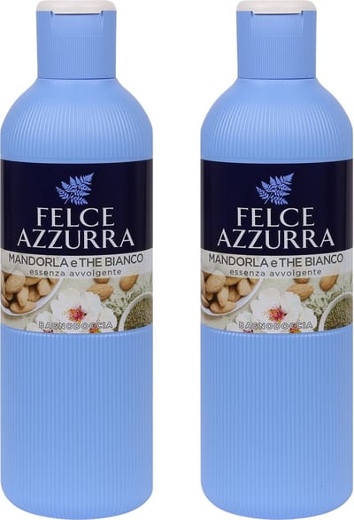 Felce Azzurra Douchegel - Amandelen en Witte Thee - 2 stuks - 650 ml