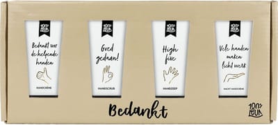 100%LEUK - Brievenbuspakket - Bedankt voor de helpende handen