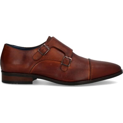 Berkelmans Monaco Instappers - Heren - Cognac - Maat:44