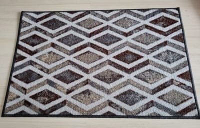 FOTAPIJT - Badmat - Bedrukte deurmat - Binnen - Termo Antislip - 40x60 cm - 5 mm - Wasbaar - Polyamide