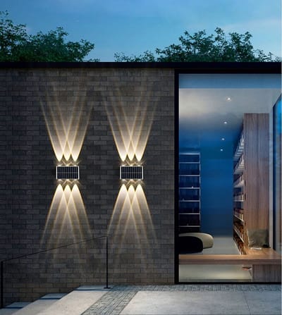 SolarLux Led lamp tuinverlichting solar lamp buitenverlichting wandlamp tuinverlichting zonnepaneel