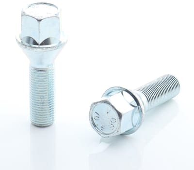 Verlengde conische wielbouten 55mm - M12x1.5 - Chroom - Set van 20 bouten / M12x1,5 / M12 x 1,5 / M12 x 1.5