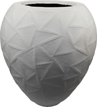 SENSE Plantenbak Surakarta  – Bloempot – Vaas – Kantoor & Bedrijven & Horeca -  Hydrocultuur potten - Interieurbeplanting – Kamerplant – Binnen & Buiten - 80X80X87CM - Materiaal GRC