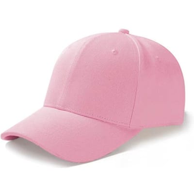 Casquette Unisexe Décontractée Simple Casquette de Baseball Ajustable Snapback Pour Femmes Hommes Casquette Hip Hop Street Casquette de Papa (Pink,54cm-62cm) rose