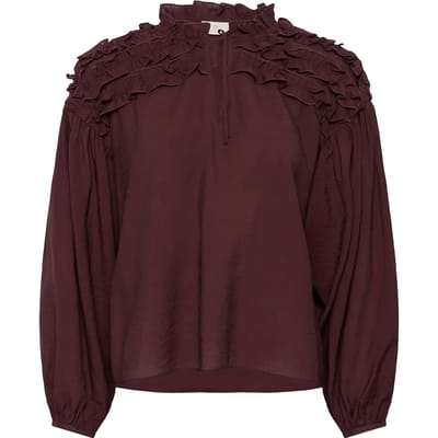 Damesblouse met lange mouwen KAFFE Nicole