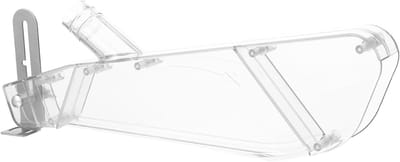 Zaagblad Beschermers - Veiligheid Schild - Houtbewerking Veiligheid - Optimale Stofafzuiging - 40x15x4.5 cm - Transparant