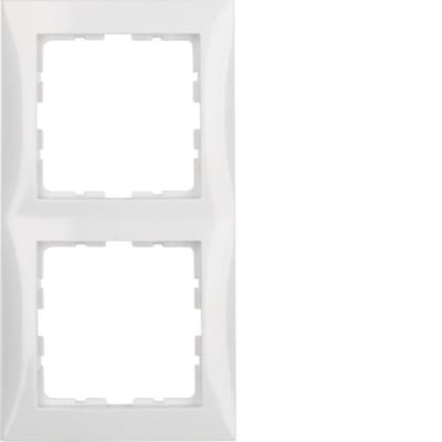 Hager Berker S.1 Afdekraam Schakelmateriaal - 10128989 - E2FM4