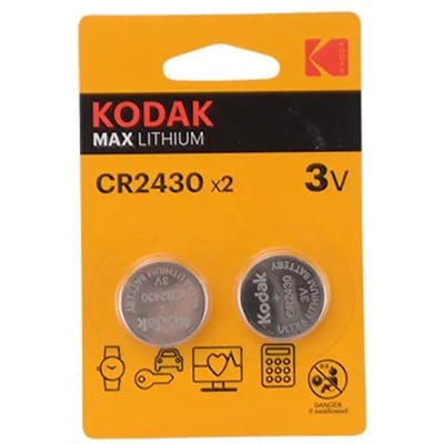Batterijen Kodak Lithium Cr2430 (x2)