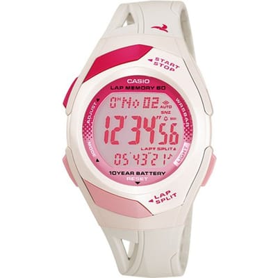 Casio Casio Collection STR-300-7EG Horloge - Kunststof - Wit - Ø 35 mm