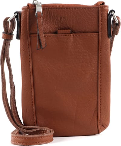 FREDsBRUDER Leren Schoudertas Art Collection Crossbody Bag Golden Brown Bruine