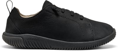 Keen - KNX Older Kids Sneakers Leer Triple Black - Maat 32/33