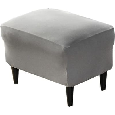 Housse de chaise à dossier King, couleur unie, Jacquard, extensible, housse de protection, inclinée, élastique, aile de canapé, housse de chaise