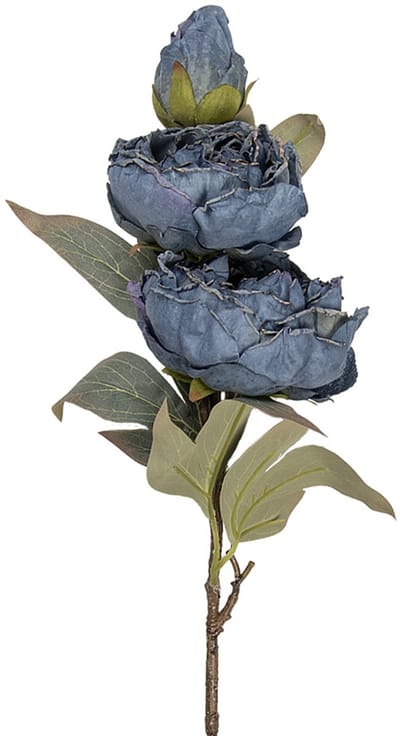 Clayre & Eef Kunstbloem 72 cm Blauw Kunststof