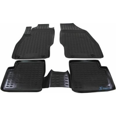 J&J AUTOMOTIVE | Tapis De Sol En Caoutchouc 3D Exclusive Pour Opel Corsa D / E 2006-2019 noir