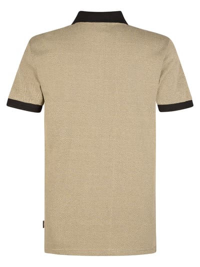 Petrol Industries - Heren Piqué polo Turbo - Oranje - Maat S