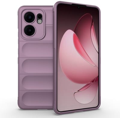 Coverup Hoesje - Geschikt voor OPPO Reno13 F / FS 5G Hoesje - Coverup Hands-On Rugged Back Cover - Paars