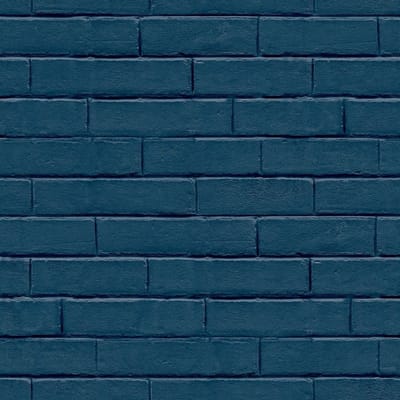 Vliesbehang Good Vibes Gv24257 - Staalblauw - 10,05 M X 53 Cm