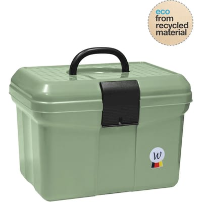 Waldhausen Poetsbox Eco - Paardenverzorging - 42x30x28 cm Groen