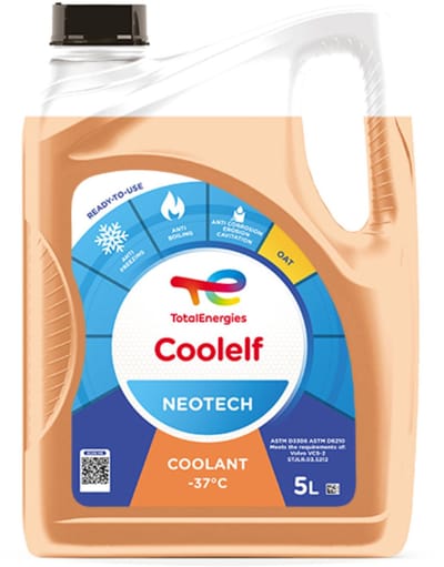 Total Coolelf Neotech -37°C G12 koelvloeistof 5 liter