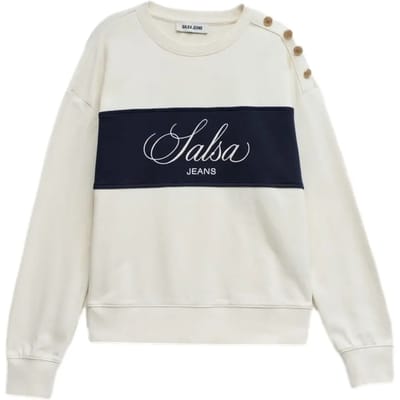 Damessweatshirt met logo Salsa Jeans