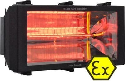 Star Progetti EHAGR15 ATEX straler met IP 66 1500 Watt Korte Golf industriëel
