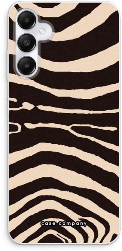 Case Company® - Hoesje geschikt voor Samsung Galaxy A05s hoesje - Arizona Zebra - Soft Cover Telefoonhoesje - Bescherming aan alle Kanten en Schermrand
