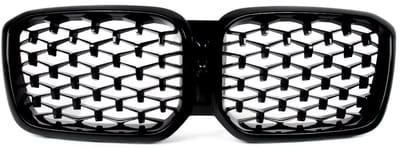 Grille - Voor Audi A5 S-Line/S5 2013-2017 - Auto accessoires - Mistlichtgrille - Honingraat grille - Chroom/Zwart