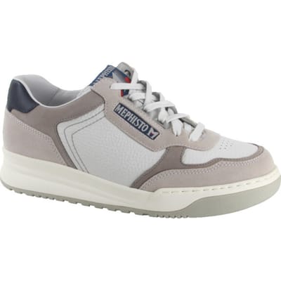 Mephisto - NORWIN - Lage sneakersVrije tijdsschoenenHeren sneakers - Kleur: Wit/beige - Maat: 42.5