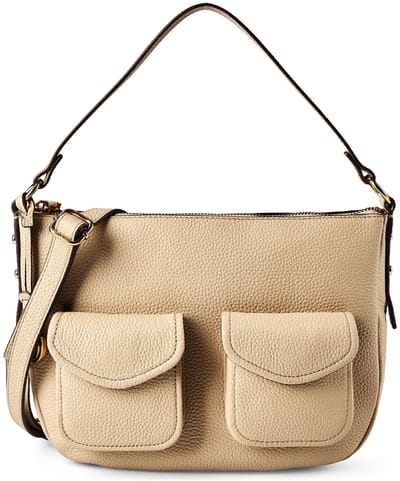 Fossil Jolie Schoudertas Leder 27 cm - Dames - mellow