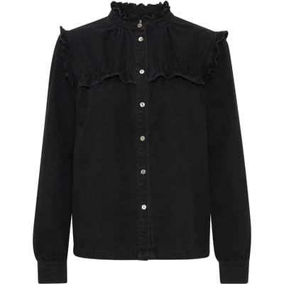 Shirt met ruches voor dames Pulz Jeans Malia